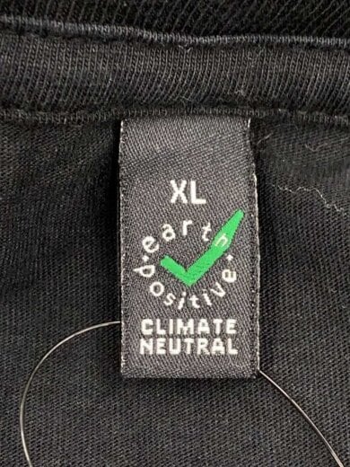 商品画像：EARTH POSITIVE/Tシャツ/XL/コットン/BLK 3