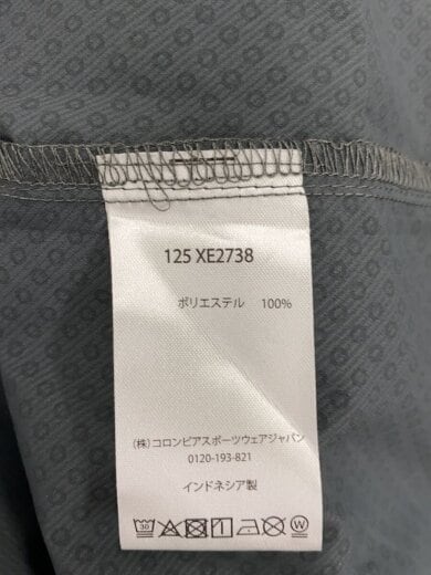 商品画像：長袖シャツ/M/ポリエステル/GRY/125XE2738// 4