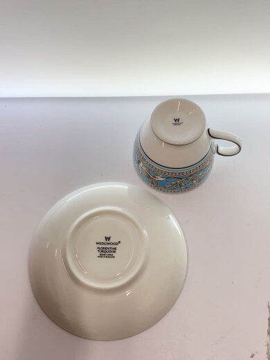 商品画像：カップ&ソーサー/12点/BLU/Florentine Turquoise// 2