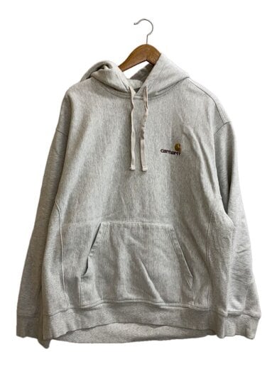 商品画像：パーカー/XL/コットン/GRY/無地/HOODED AMERICAN SCRIPT SWEAT// 1