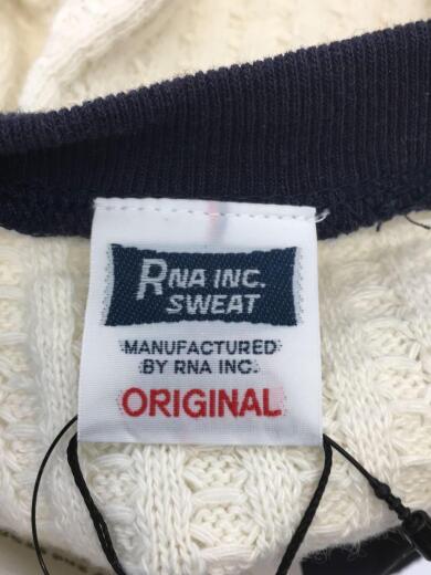 画像：RNA SWEATスウェット/M/コットン/WHT3