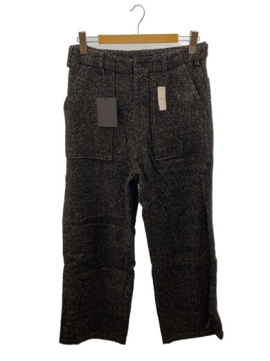 商品画像：24AW/TWEED WIDE-LEG BAKER PANTS//3/ウール/BLK/YK24FW07 1