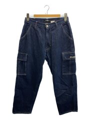 DENIM 6POCKET PANTS/デニムカーゴパンツ/32/濃紺/101204031010