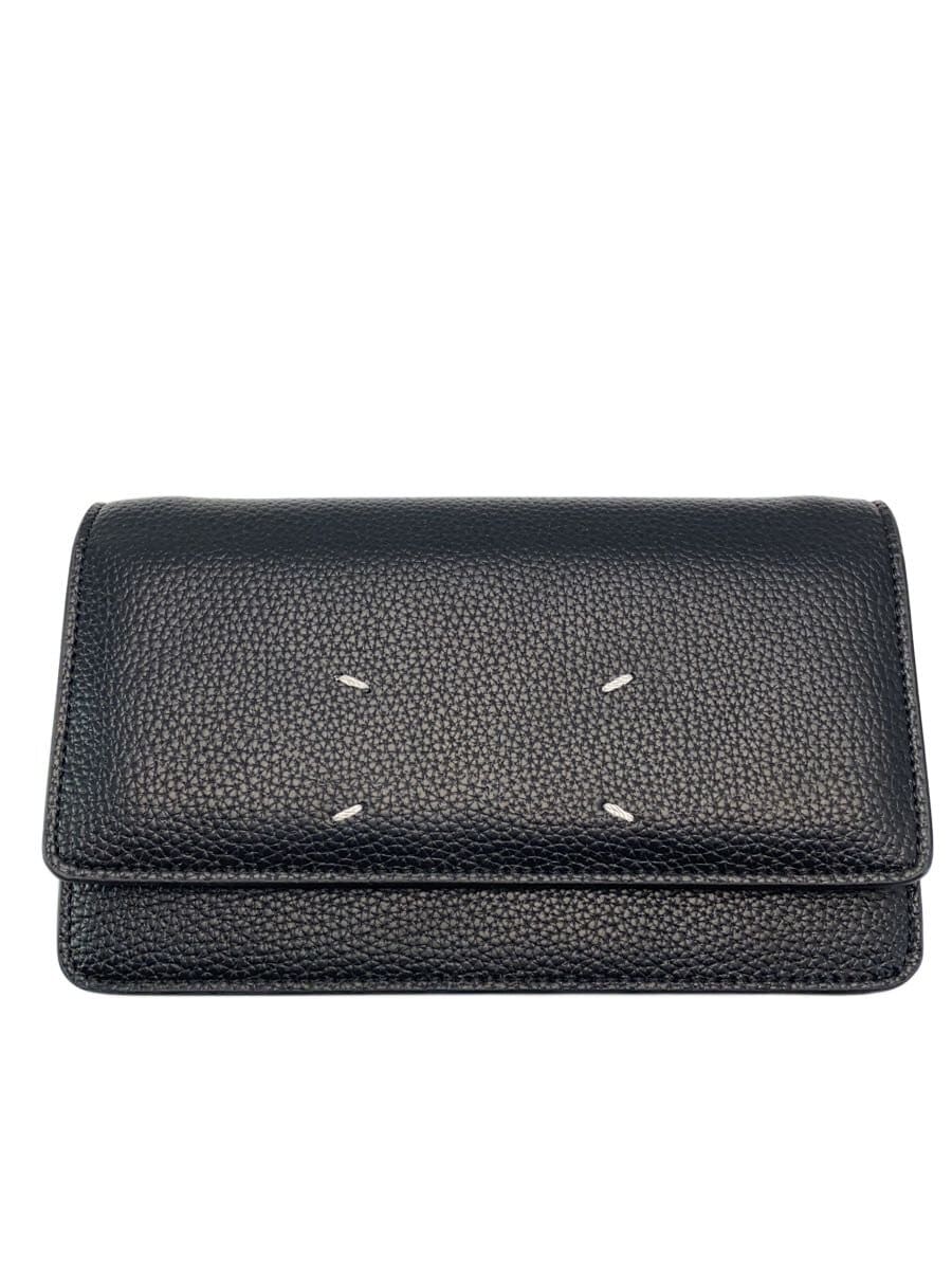 Maison Margiela / 4ステッチチェーンウォレット/未使用品/黒/ブラック/SA3UI0008 P4455 T8013