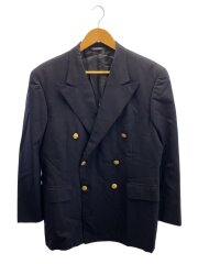 90s/ダブルブレストブレザー/紺ブレ/AB5/ウール/ネイビー×金釦