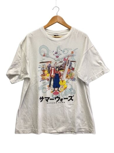 商品画像：24AW/SG_SS TEE_SUMMER WARS/サマーウォーズ_アニメTシャツ/L/白/両面プリント// 1