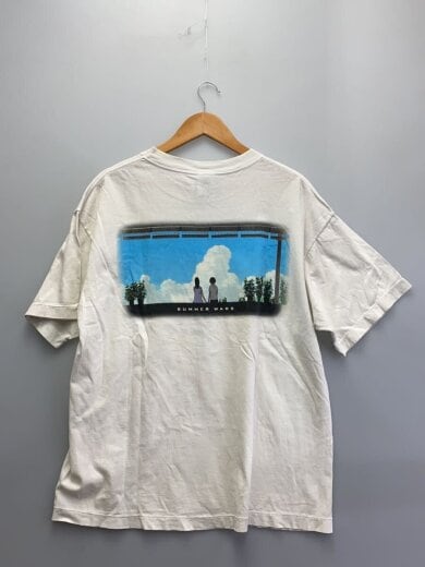 商品画像：24AW/SG_SS TEE_SUMMER WARS/サマーウォーズ_アニメTシャツ/L/白/両面プリント// 2