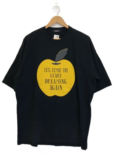 商品画像：19SS/イエローアップル_プリントTシャツ/FREE/コットン/ブラック/黒/UC2B1891-2 1