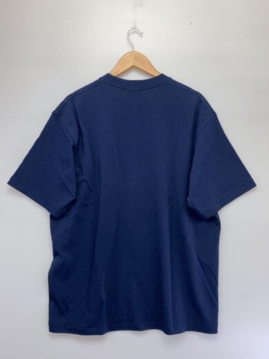 商品画像：25SS/LOGO RELAXED FIT TEE/胸ロゴ刺繍Tシャツ/L/ネイビー/紺 2