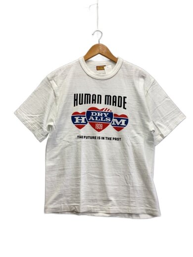商品画像：25SS/GRAPHIC T-SHIRT/ハートロゴグラフィックプリントTシャツ/XL/スラブ織り/白// 1
