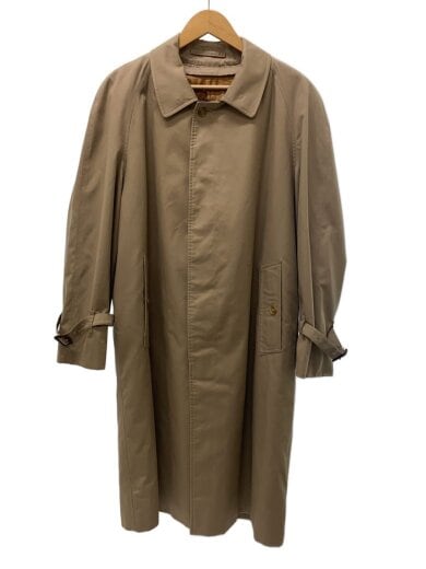 商品画像：80s/SHEARFORD/ステンカラーコート/48 SHORT/ベージュ/ノバチェックライナー着脱可能 1