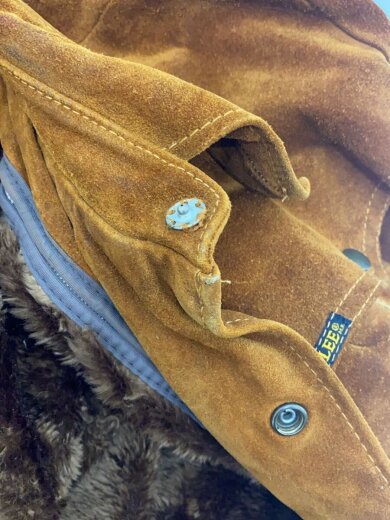 画像：Lee70s/Storm Rider Suede/ストームライダー_スウェードレザージャケット/42/ライナー着脱8