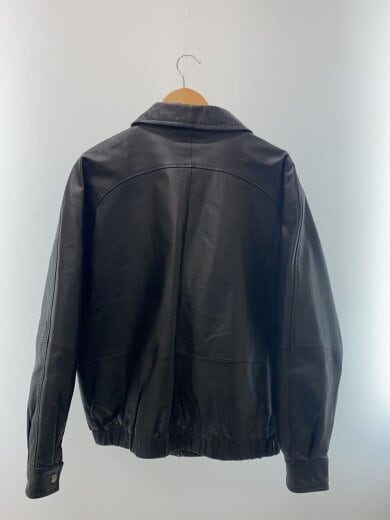 商品画像：00s/中綿ラグランレザージャケット/レザースウィングトップブルゾン/L/ブラック/黒// 2