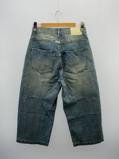 商品画像：wide baggy silver coating denim trousers/銀箔バギーデニムパンツ/S 2