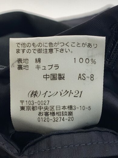 商品画像：90s/インパクト21/3Bコットンテーラードジャケット/42/汚れ・破れ有/黒/ブラック 4