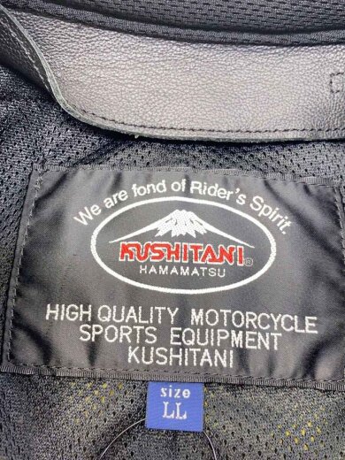 商品画像：キャリバーテックジャケット/プロテクター入りシングルライダース/LL/牛革/黒/ブラック 3