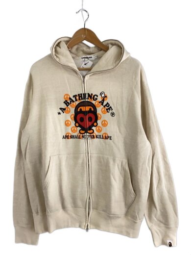商品画像：00s/BABY MILO Love & Peace Zip Hoodie/マイロくん_ジップパーカー/L// 1