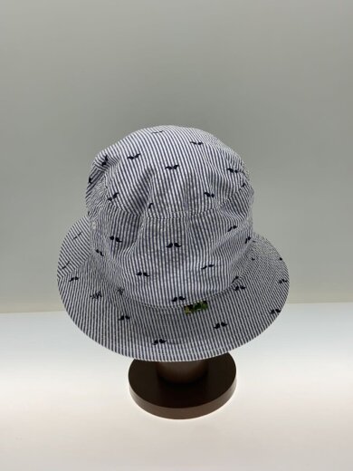 商品画像：MR PATTERN SEERSUCKER BUCKET HAT/ヒゲ柄_シアサッカーバケットハット/L// 3