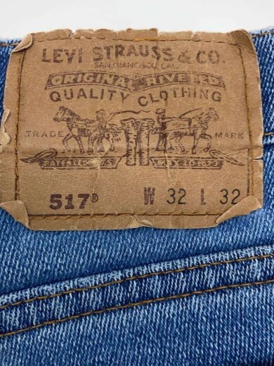 商品画像：80s 517 Stretch Flare Denim Pants/実寸約32×30/ストレッチフレアデニム 4