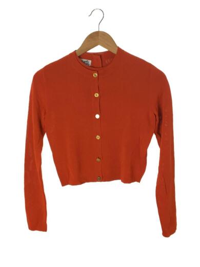 画像：HERMESセットアップ/アンサンブル/S/レーヨン/オレンジ/無地1