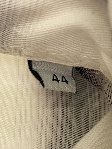 画像：OUR LEGACY22AW/BORROWED SHIRT/長袖シャツ/44/コットン/ホワイト/チェック/M4222BWC4