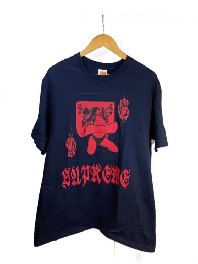 商品画像：19AW/Qeen Tee/Tシャツ/L/コットン/NVY 1