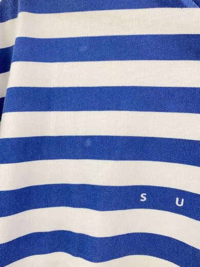 商品画像：24SS/Overprent Stripe/Tシャツ/M/コットン/WHT/ストライプ// 7