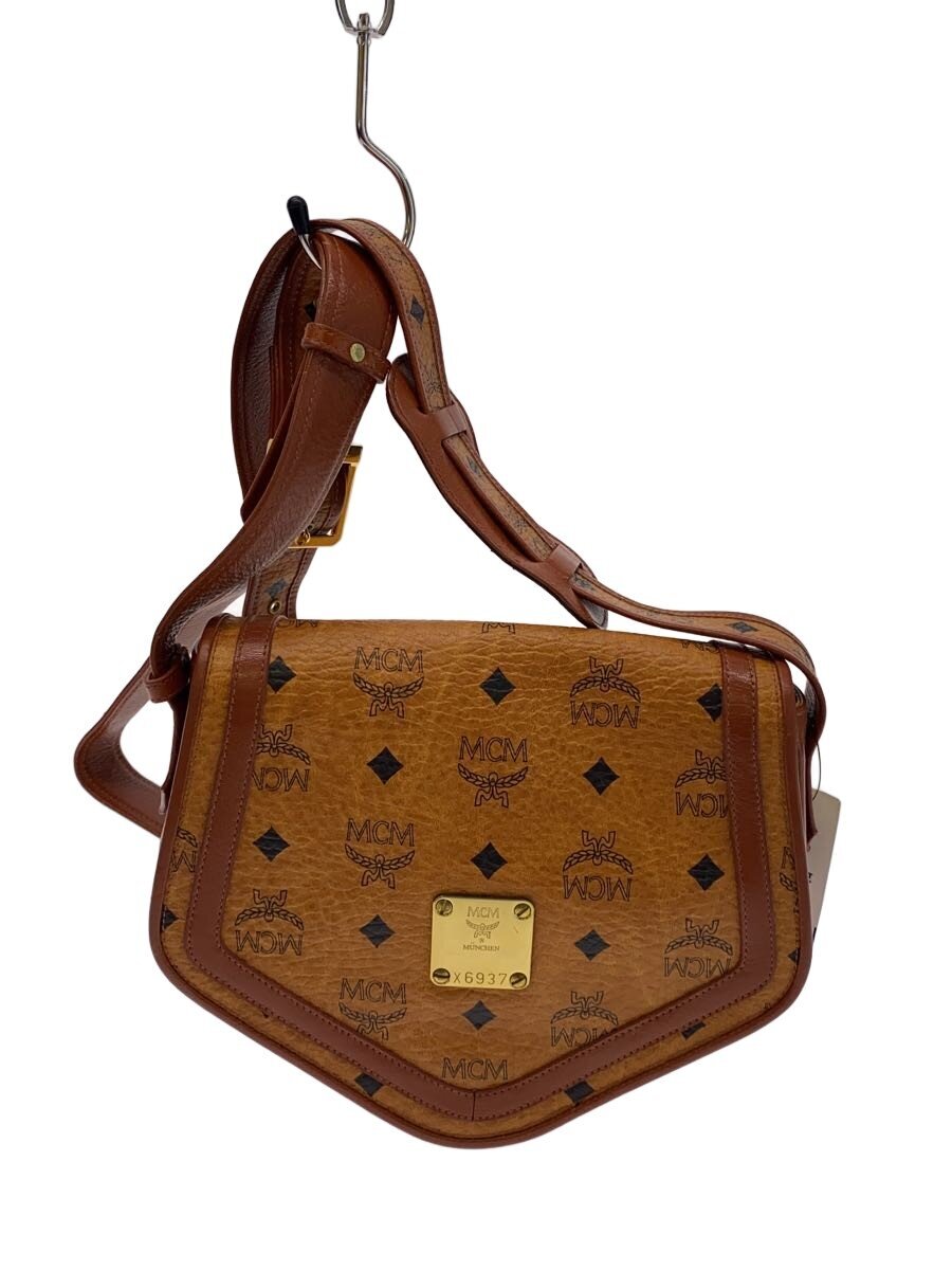 MCM / トートバッグ/レザー/BRW/X6937