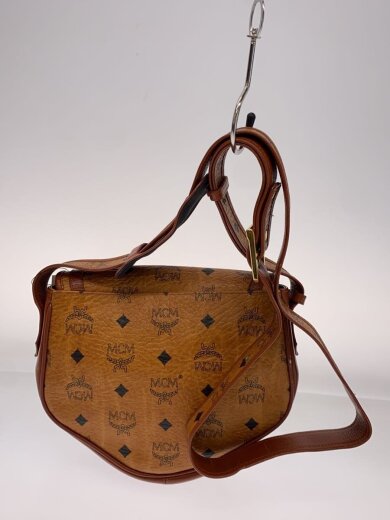 画像：MCMトートバッグ/レザー/BRW/X69373