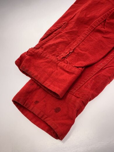 商品画像：長袖シャツ/XL/コットン/RED 4