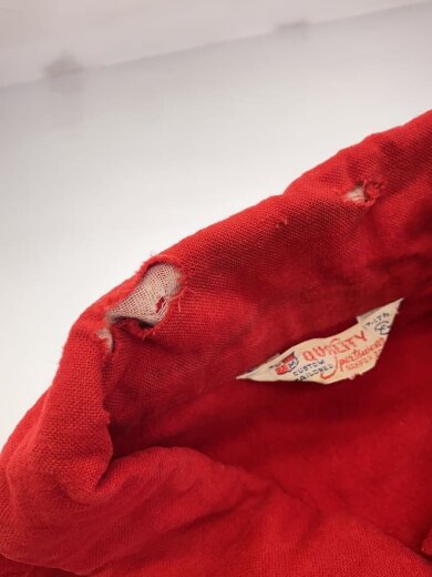 商品画像：長袖シャツ/XL/コットン/RED 6