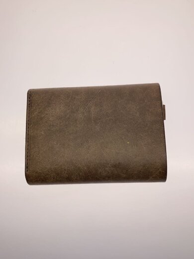 商品画像：3つ折り財布/レザー/ブラウン/メンズ 2