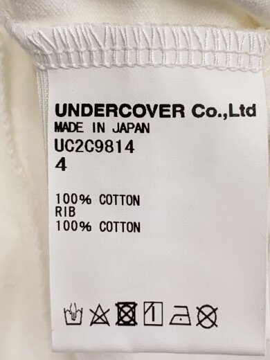 商品画像：Tシャツ/4/コットン/WHT/プリント/UC2C9814 4