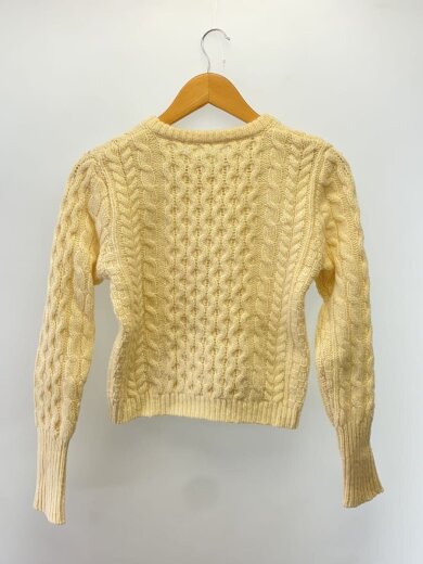 商品画像：カーディガン(厚手)/S/ウール/WHT 2