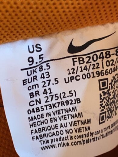 商品画像：AIR FORCE 1 07 LV8_エア フォース 1 07 エルブイ8/27.5cm/ORN 5