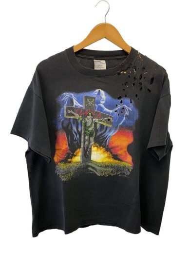 商品画像：SLAYER/90s/ボロ/Tシャツ/XL/コットン/BLK/プリント 1