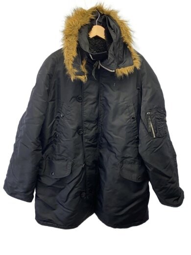 商品画像：フライトジャケット/--/ナイロン/BLK/1615-573-8335 1