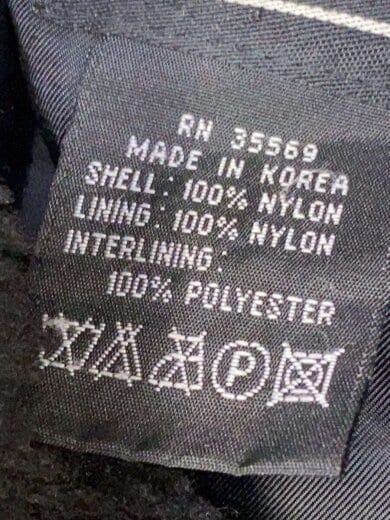 商品画像：フライトジャケット/--/ナイロン/BLK/1615-573-8335 5