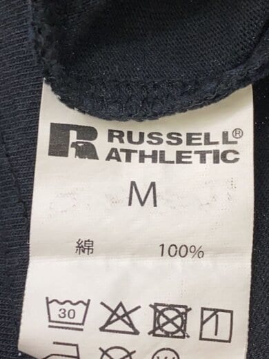 商品画像：Tシャツ/M/コットン/BLK 4