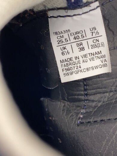 商品画像：ローカットスニーカー/25.5cm/NVY/スウェード/1183A355 5