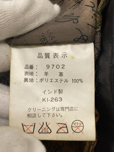 商品画像：SIDI/レザージャケット・ブルゾン/--/羊革/BLK// 5