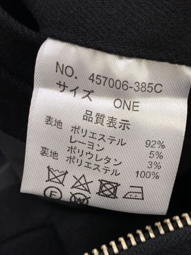 商品画像：コート/one/ポリエステル/BLK/457006-385C 4