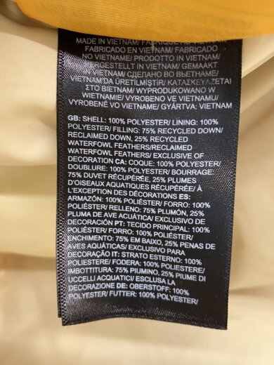 商品画像：SHERPA NUPTSE JACKET/ダウンジャケット/XL/ポリエステル/WHT/NF0A5A84// 4