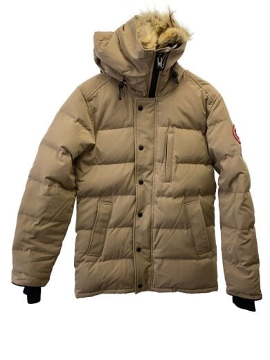 商品画像：ダウンジャケット/M/ポリエステル/BEG/無地/3805MA 1