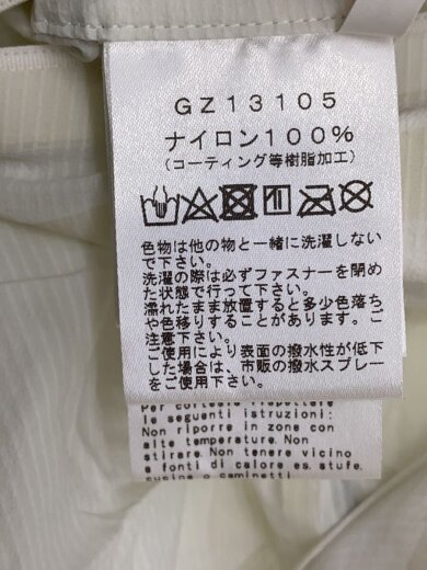 商品画像：ナイロンジャケット/2/ナイロン/WHT/GZ13105 4