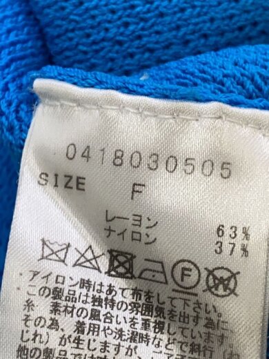 商品画像：ニット・セーター(厚手)/FREE/レーヨン/BLU// 5