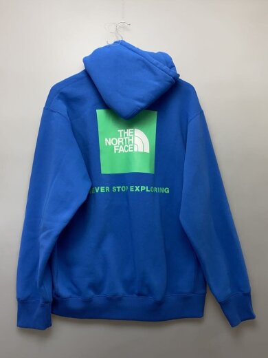 商品画像：BACK SQUARE LOGO HOODIE_バックスクエアロゴフーディ/XL/コットン/BLU// 2