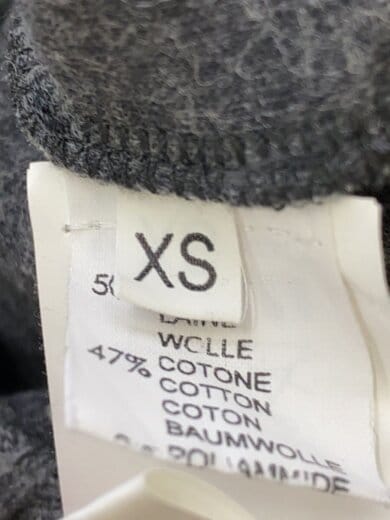商品画像：ジャケット/XS/ウール/GRY// 4