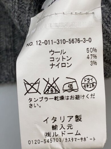 商品画像：ジャケット/XS/ウール/GRY// 5