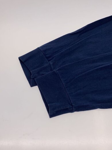 商品画像：MADE IN USA/モックネック/長袖Tシャツ/L/コットン/NVY 4